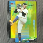 2026 Topps Finest PAUL SKENES #10 Yellow Refractor 145/275 Pittsburgh Pirates