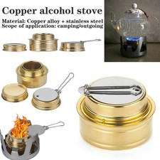 Portable Mini Spirit Burner Alcohol Stove For Outdoor Hiking Camping BBQ Picnic