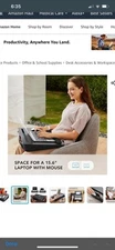 Lap Laptop Desk - Portable Lap Desk with Cushion, Fits up to 15.6 inch Laptop...