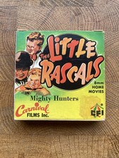 Vintage Little Rascals 8mm Film  Mighty Hunters  Carnival Films Home Movie