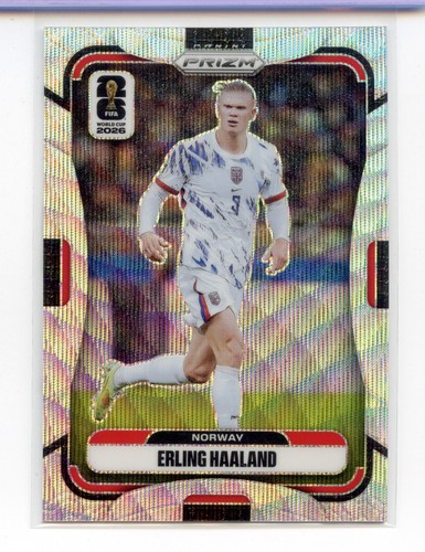 Erling Haaland 2026 Prizm FIFA World Cup #333 Silver Wave Norway