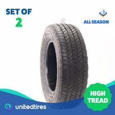 Set Of 2 Used 25565r17 Goodyear Wrangler Fortitude Ht 110t - 1132 Set Of 2 Used 25565r17 Goodyear Wrangler Fortitude Ht 110t - 1132