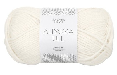 Sandnes Garn Alpakka Ull - 65 % Alpaka, 35 % Schurwolle - 50g