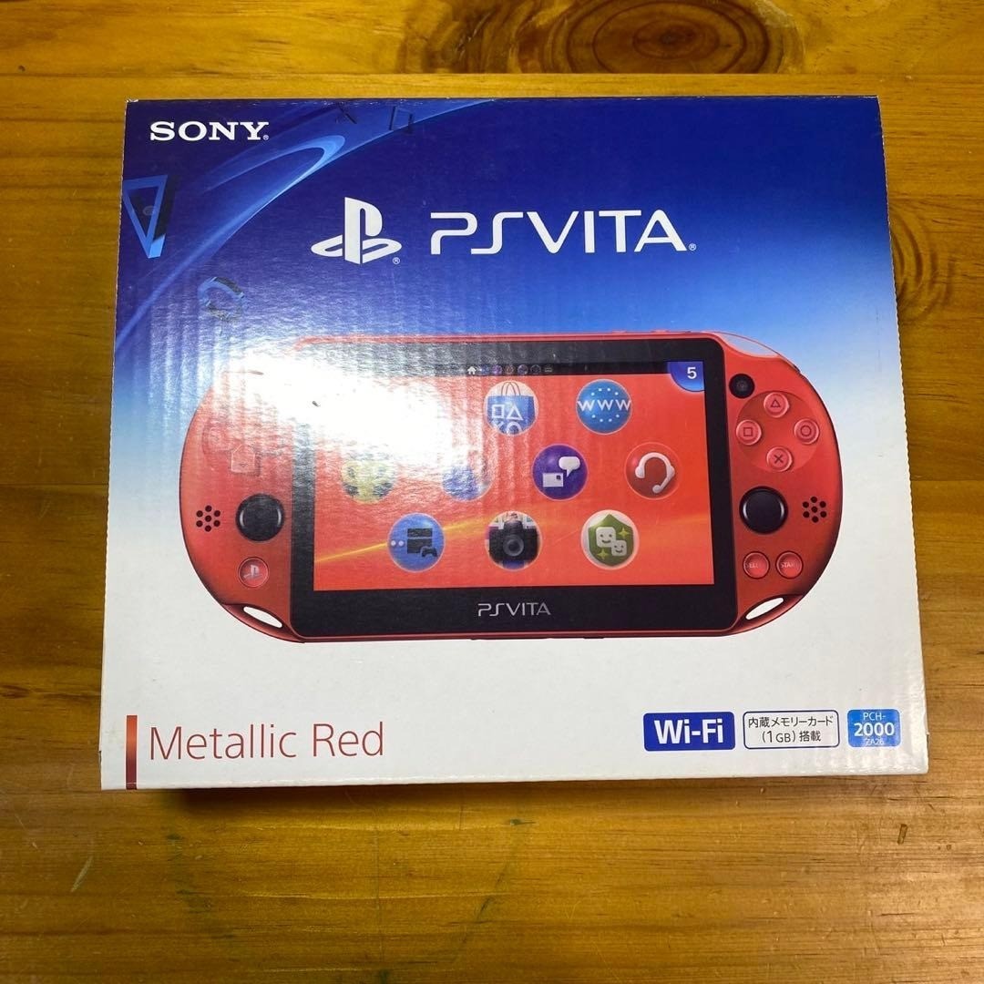 PlayStation®Vita PSVITA 2000 Metallic Red Console 6263 From Japan | eBay