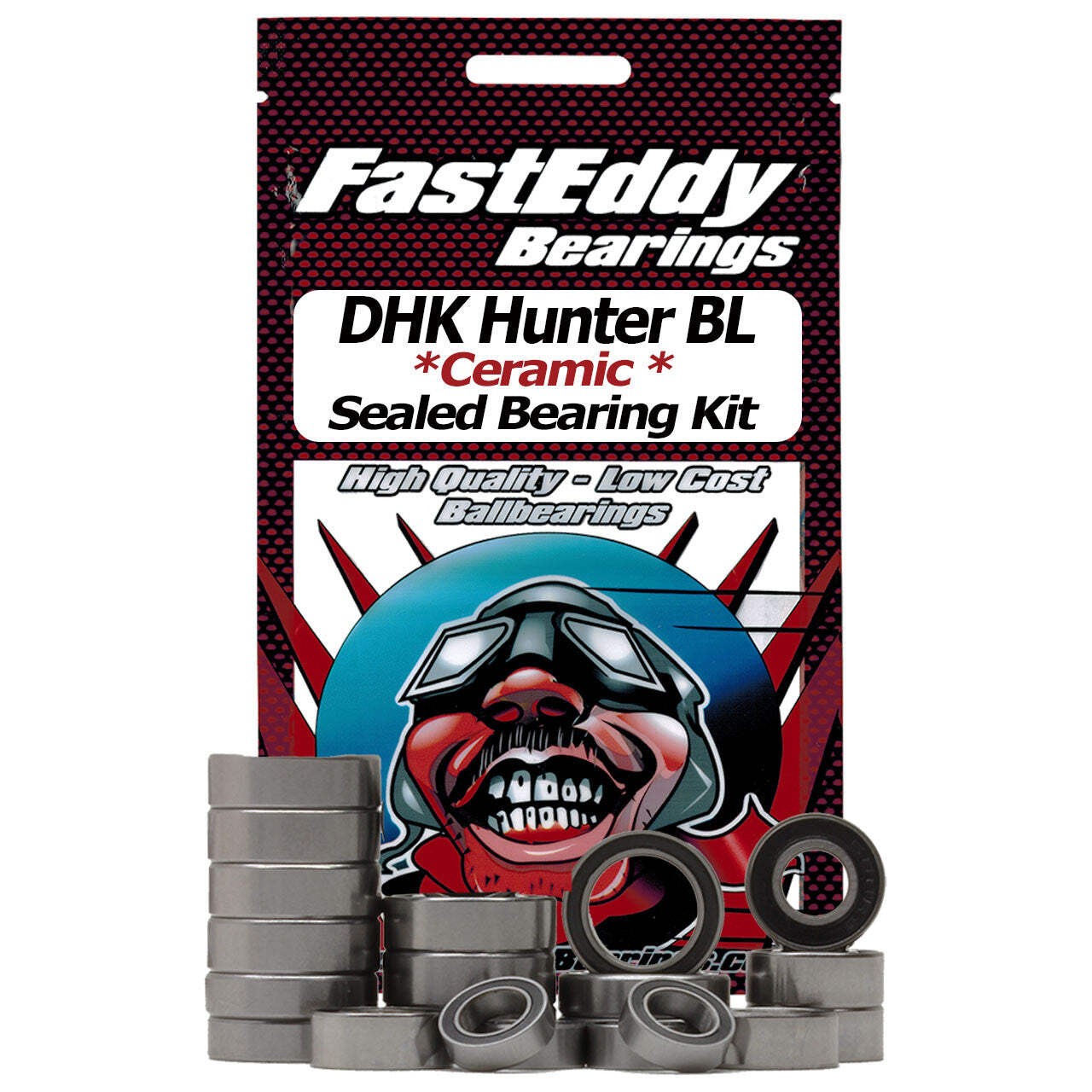DHK Hunter BL Ceramic Rubber Sealed Bearing Kit