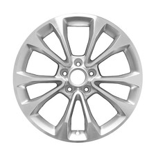 Reconditioned 18x9 Machined and Painted Medium Silver Wheel fits 560-04734
