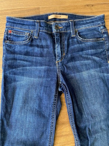 Joe's Jeans Women's Blue Dark Wash Crop Skinny Jeans Sophia Sz 27 Japanese Denim