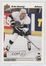 1991-92 Upper Deck Brian Benning #415 14x1