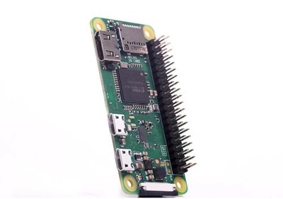 Raspberry Pi Zero W mit 40 Pin GPIO Header Kit Microcontroller