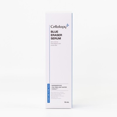 Cellology Blue Eraser Serum Cooling Applicator + Blue LED & Vibration 15 ml