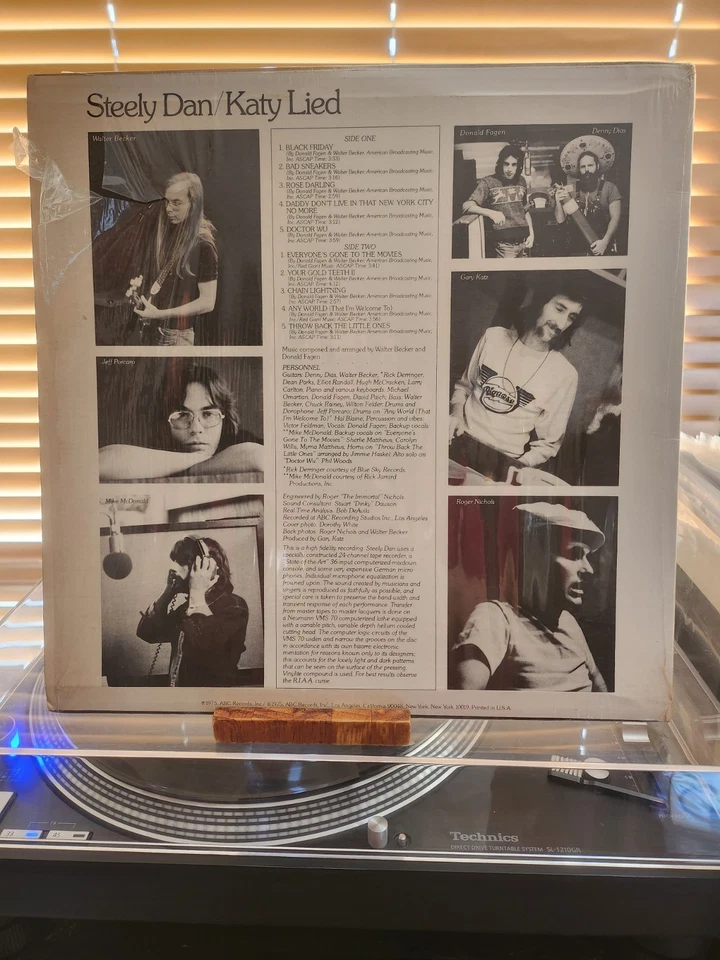Steely Dan, Katy Lied, 1975 1st ABC, ABCD-836, VG-VG+/VG+ - Imagem 2 de 4