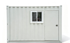 9ft Cubic Shipping Container | Lockable Door & Window | Portable Office | Storag