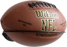 Sporta Wall Mount Football Rack Ball Holder Organization And Storage Rack