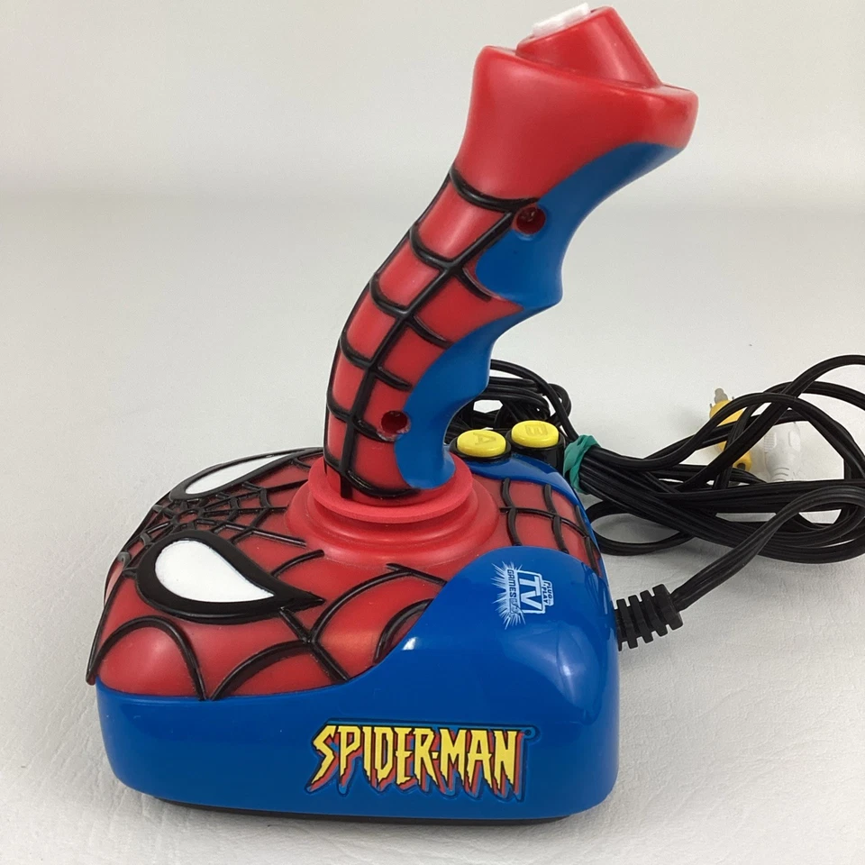 Marvel Spider-Man Plug And Play Video Game Controller Vintage 2004 Joystick - Image 3 of 4
