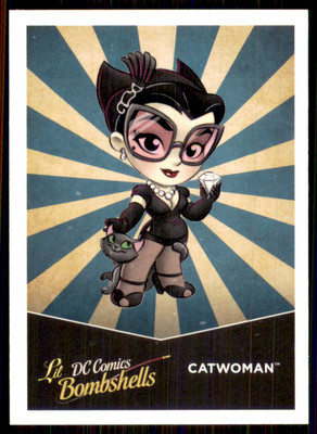2017 Cryptozoic DC Comics Lil Bombshells #L02 Catwoman