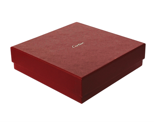 Original Cartier Geschenkverpackung Set mit Echtheitskarte, Tasche, Beutel & Band - Bild 4 von 16