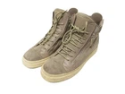 Giuseppe Zanotti Design Gray Leather Sneakers Men's Size 41 US 8.5 B Condition