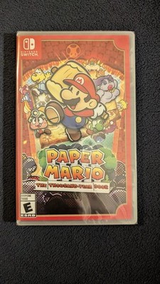 Nintendo Switch Paper Mario: The Thousand-Year Door Role Playing Game w/ Manual