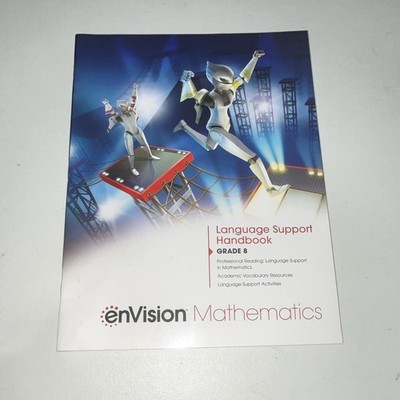 enVision Mathematics Language Support Handbook Grade 8 Savvas ISBN 9780768565805