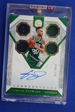 2018-19 Panini Cornerstones GORDAN HAYWARD Rookie Patch Auto Card /129 RC AU NBA