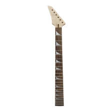 Electric Guitar Neck Reverse Head 24 Fret 25.5inch Rosewood Fretboard Bolt on