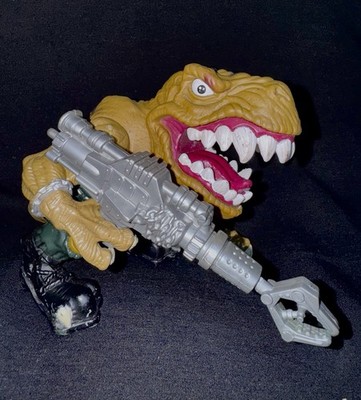 Extreme Dinosaurs T-Bone - Action Figure Gun & Ammo   Vintage 1996 Mattel 