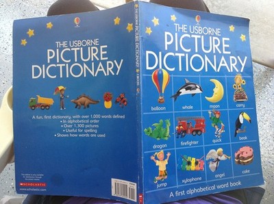 The Usborne Picture Dictionary (A first alphabetical word book)