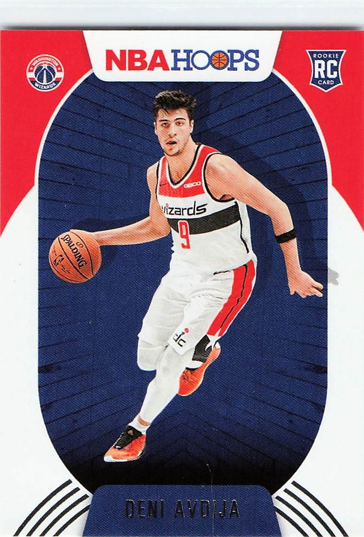 2020-21 Hoops #201 Deni Avdija Washington Wizards