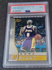KOBE BRYANT PSA 9 Mint 1996 Bowman's Best HOF ROOKIE Basketball Card #R23 . rookie card picture