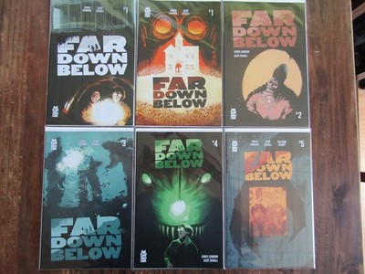 Far Down Below 1-5 Full Set Mad Cave Comics