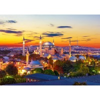 Enjoy Puzzle Hagia Sofia Bei Sonnenuntergang, Istanbul 1000 Teile