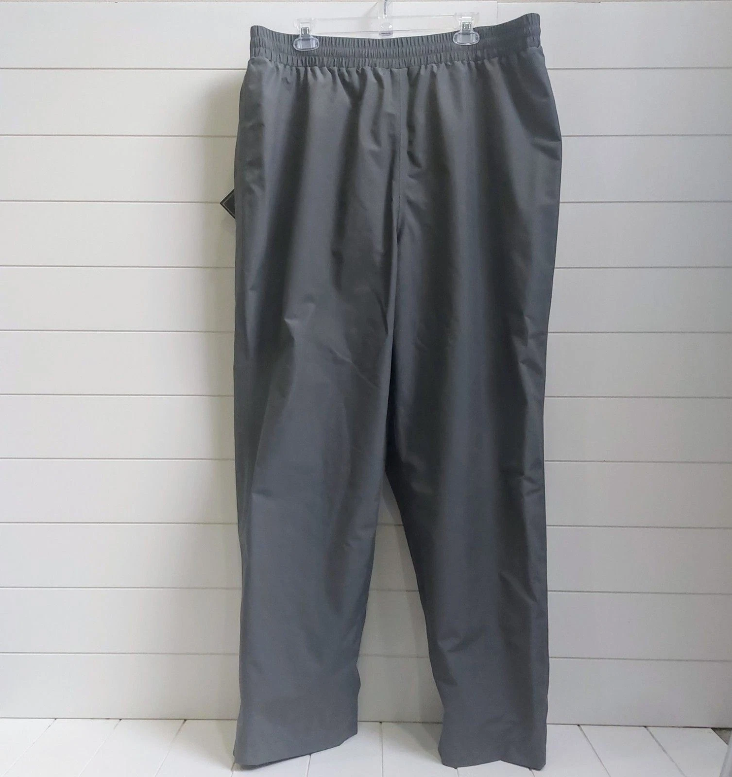 Cabela's Gore-Tex Outerwear Rain Pants Size 2XL Gray Adjustable Ankles NEW!