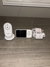 VTech 2.8" Digital Video Baby Monitor with Night Light, White-VM3258 Tested 