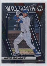 2021 Panini Mosaic Will to Win Kris Bryant #WTW3 1ij1
