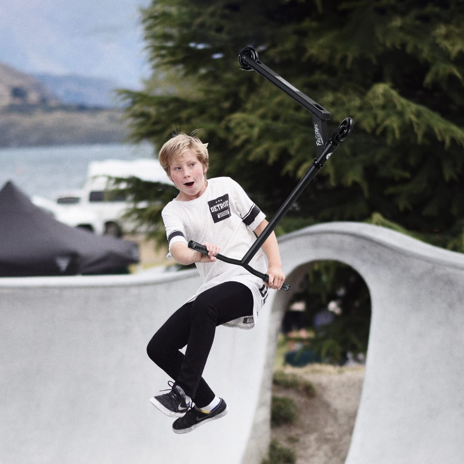 FREEDARE Complete Pro Scooter JB-1 Stunt Scooter for Kids 8 Years and Up, Tee...