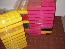 40x 10er Sortierboxen / Sortierk&auml;sten / Aufbewahrungsboxen ( 10er Einteilung!! )