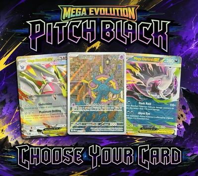 #ad Pokémon TCG Pitch Black Holo Reverse Holo EX SIR Illustration Rare Card NM $1.99
