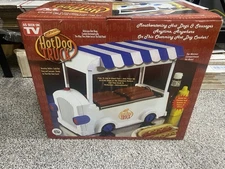 Nostalgia Electrics - Hot Dog Truck - Large Novelty Hotdog Roller / Cooker - NEW