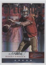 2012 Panini Absolute Spectrum Silver 8/50 Alex Smith #79 0o9