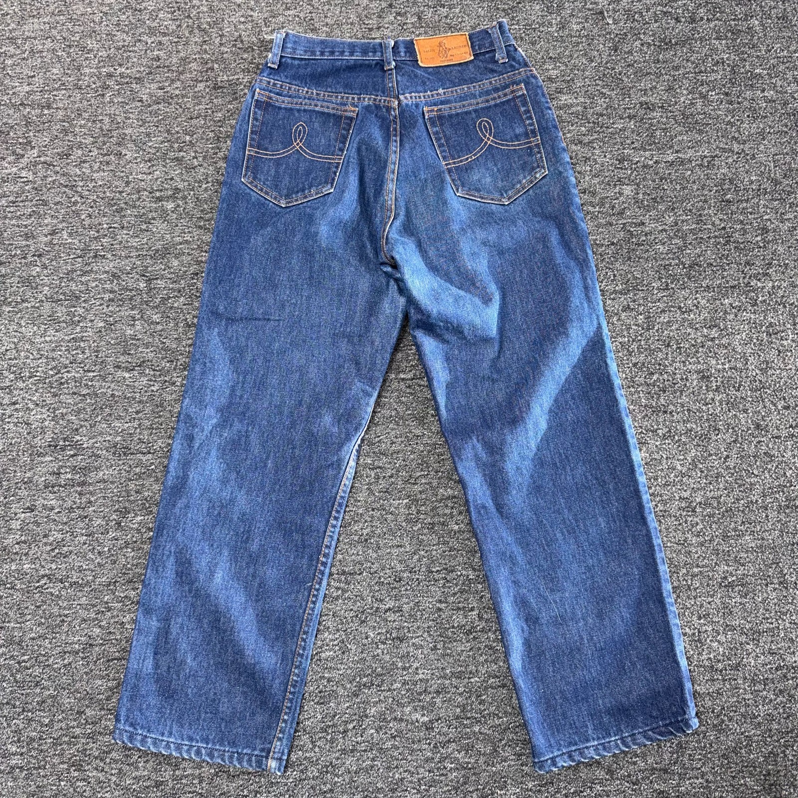 Vintage Y2K Ralph Lauren Ankle Denim Jeans Womens Sz 28