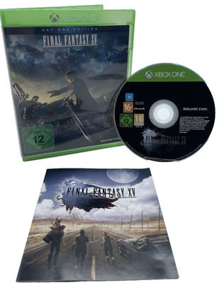 Final Fantasy XV 15 Day One Edition (Xbox One, 2016) Microsoft - Spiel in OVP
