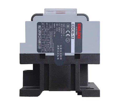 Nuevo contactor de CA Delixi CDC6i Series CDC6i-1210 12A marca 1NO - Imagen 2 de 3