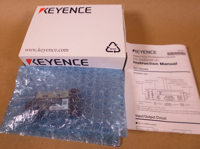 Keyence PX-10CP Photoelectric Sensor Amplifier Unit, 4 Pin Connector , PNP