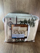 Home Classics HeavyWeight Lodge Cabin King Flannel Sheet Set