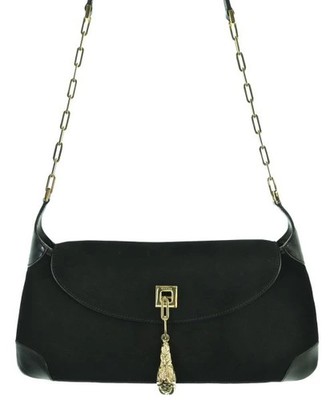 Gucci Shoulder Bag Ladies - Black Used Vintage Clothing