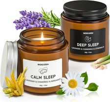 Scented Candle Gift Set, Soy Candles for Women, Sleep