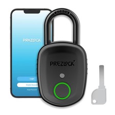 Smart Fingerprint Padlock with Key, Biometric Padlock with APP, Suitable for ...