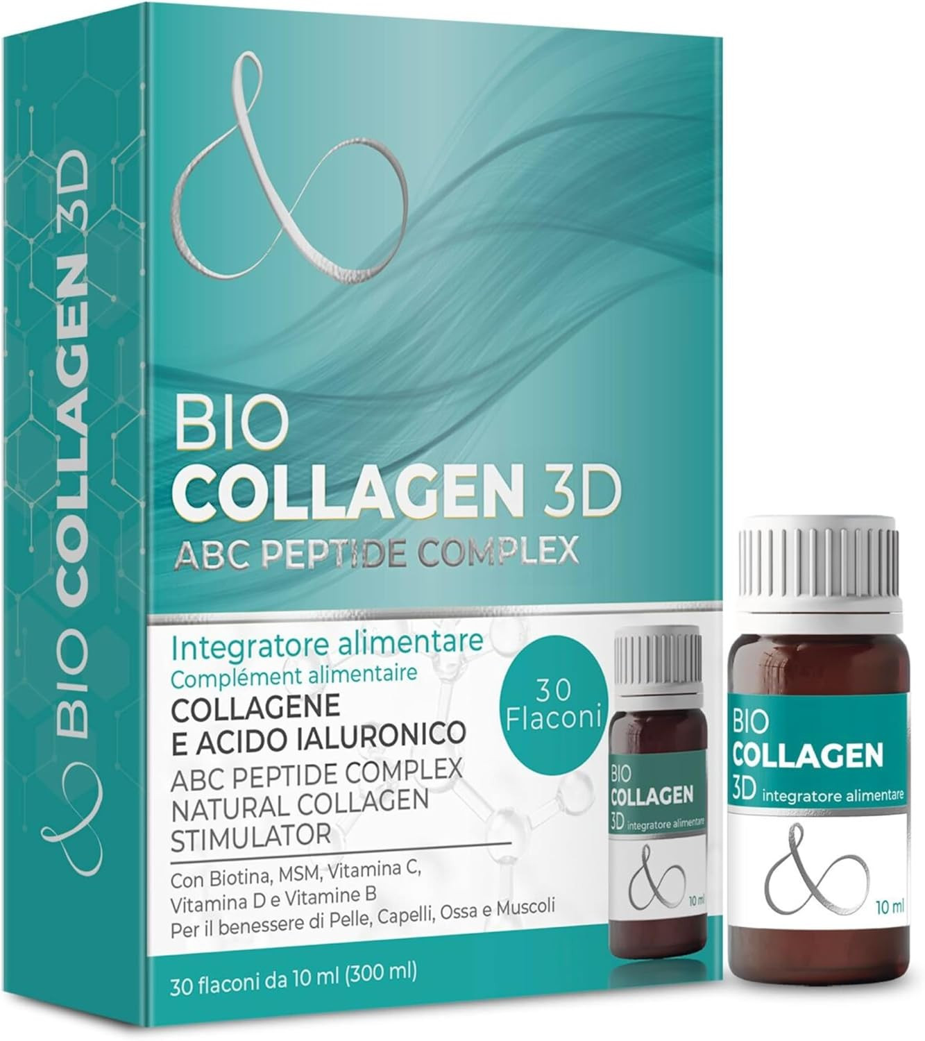 Collagene da Bere con Acido Ialuronico e Biotina | Integratore Pelle Top