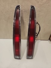 1994-1999 Cadillac Deville- Tail Lights Pair W Chrome Trim 1994-1999 Cadillac Deville- Tail Lights Pair W Chrome Trim