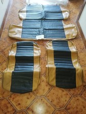 Coprisedili finta pelle Fiat 850